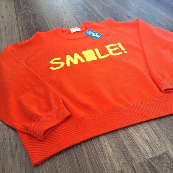 NWT Haribo Knitted Orange Medium Thickness Stretchy Pullover Size 2X Rayon Blend - Picture 6 of 8